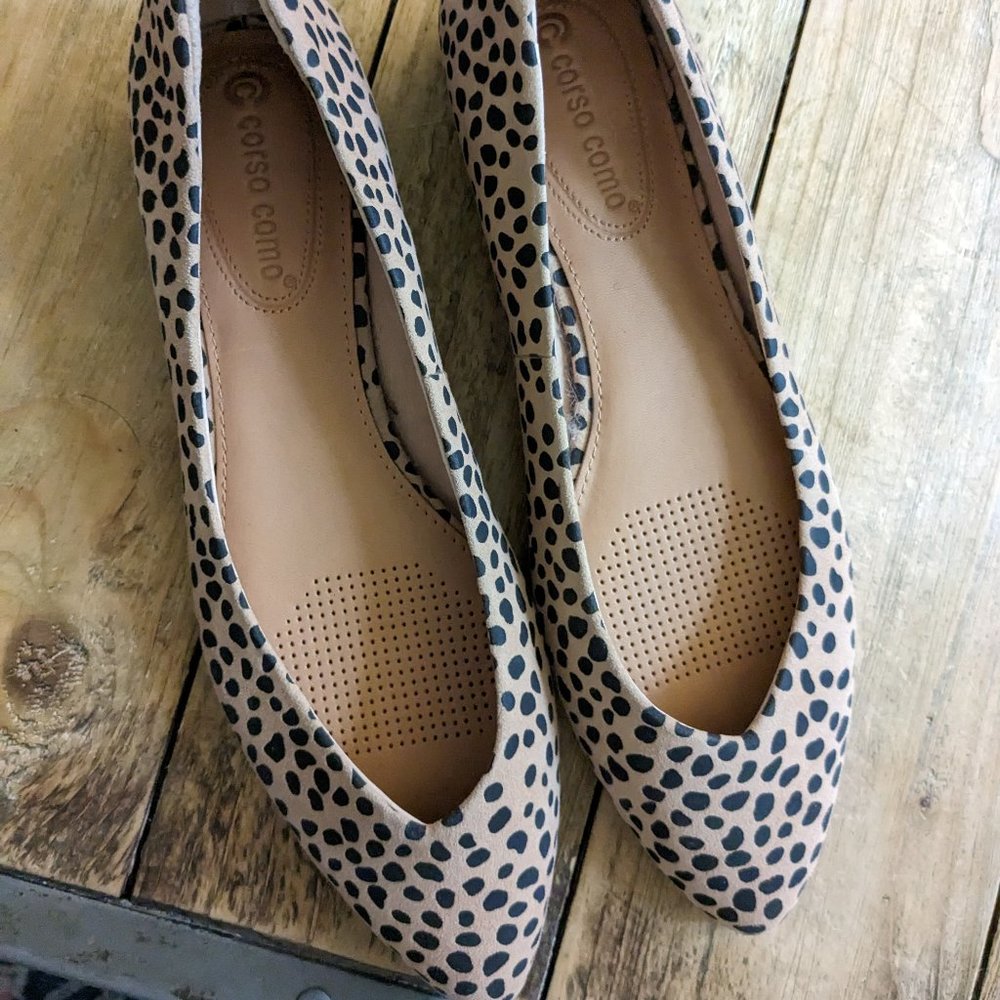Corso Como leopard print flats